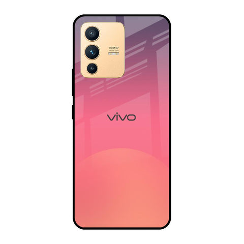 Sunset Orange Vivo V23 Pro 5G Glass Cases & Covers Online