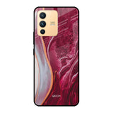 Crimson Ruby Vivo V23 Pro 5G Glass Cases & Covers Online