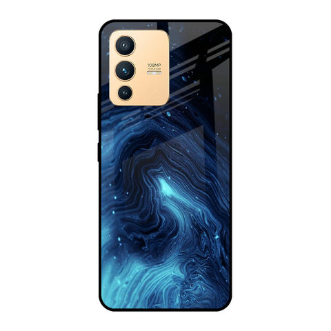 Dazzling Ocean Gradient Vivo V23 Pro 5G Glass Cases & Covers Online
