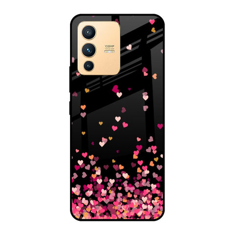 Heart Rain Fall Vivo V23 Pro 5G Glass Cases & Covers Online