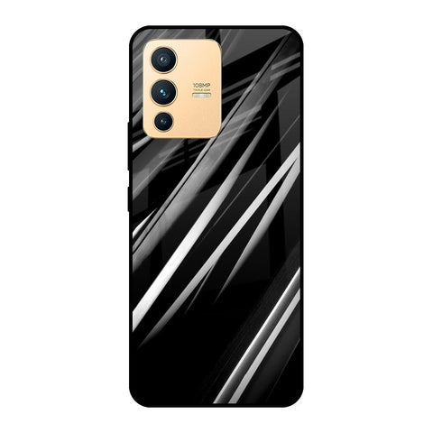 Black & Grey Gradient Vivo V23 Pro 5G Glass Cases & Covers Online