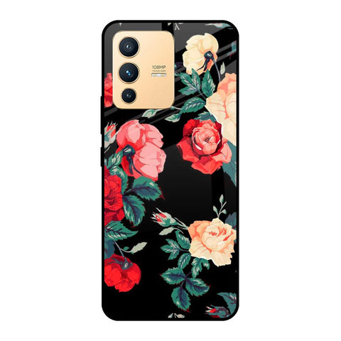 Floral Bunch Vivo V23 Pro 5G Glass Cases & Covers Online