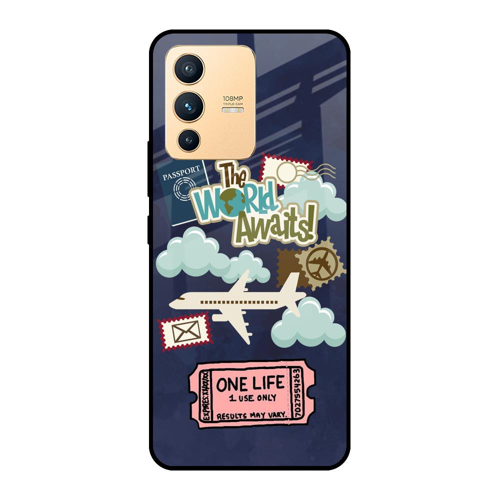 Tour The World Vivo V23 Pro 5G Glass Cases & Covers Online
