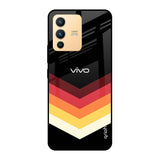 Abstract Arrow Pattern Vivo V23 Pro 5G Glass Cases & Covers Online