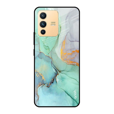 Green Marble Vivo V23 Pro 5G Glass Cases & Covers Online