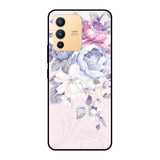 Elegant Floral Vivo V23 Pro 5G Glass Cases & Covers Online