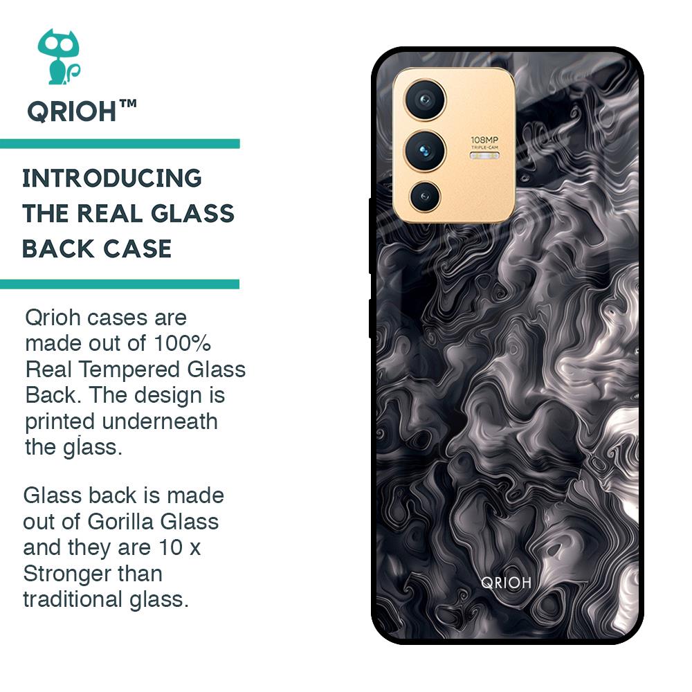 Cryptic Smoke Glass Case for Vivo V23 Pro 5G
