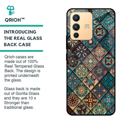 Retro Art Glass case for Vivo V23 Pro 5G
