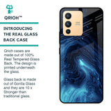 Dazzling Ocean Gradient Glass Case For Vivo V23 Pro 5G