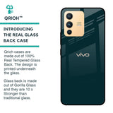 Hunter Green Glass Case For Vivo V23 Pro 5G