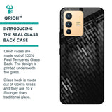 Dark Abstract Pattern Glass Case For Vivo V23 Pro 5G