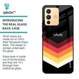 Abstract Arrow Pattern Glass Case For Vivo V23 Pro 5G