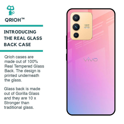 Dusky Iris Glass case for Vivo V23 Pro 5G