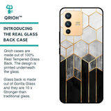 Tricolor Pattern Glass Case for Vivo V23 Pro 5G