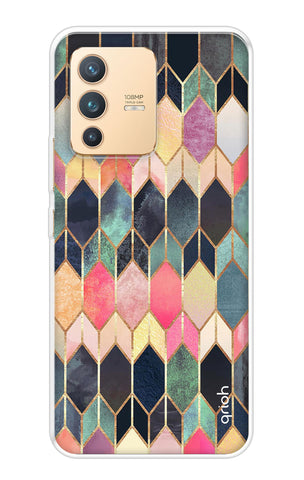 Shimmery Pattern Vivo V23 Pro 5G Back Cover