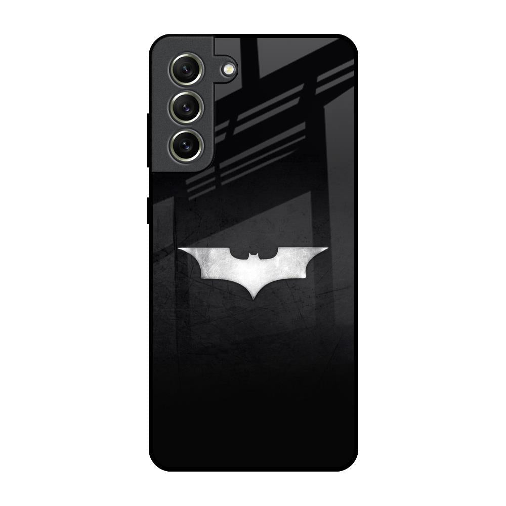 Super Hero Logo Samsung Galaxy S21 FE 5G Glass Back Cover Online