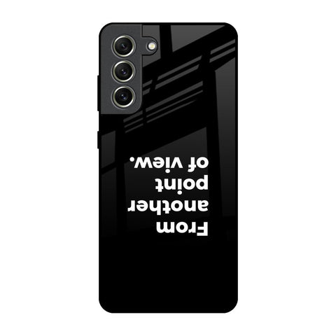 Motivation Samsung Galaxy S21 FE 5G Glass Back Cover Online