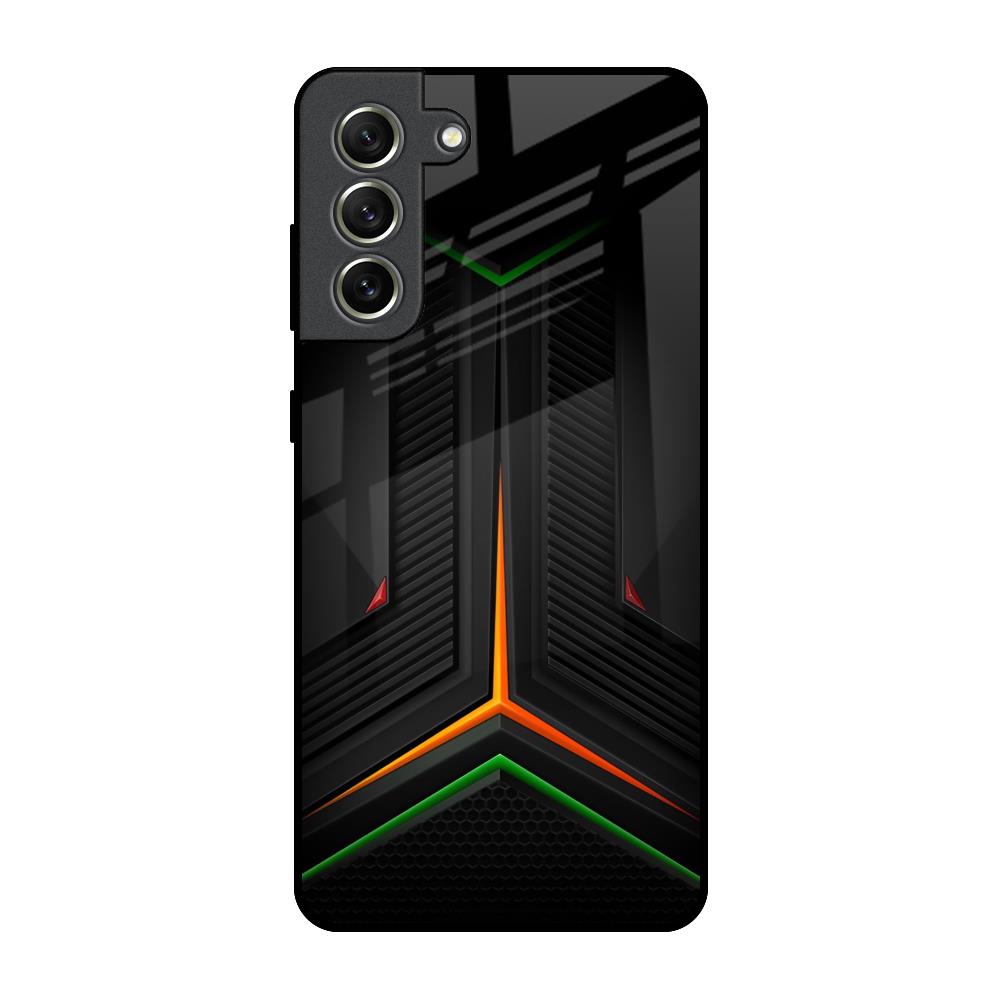 Modern Ultra Chevron Samsung Galaxy S21 FE 5G Glass Back Cover Online