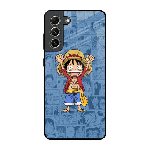 Chubby Anime Samsung Galaxy S21 FE 5G Glass Back Cover Online