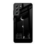 Catch the Moon Samsung Galaxy S21 FE 5G Glass Back Cover Online