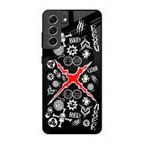 Red Zone Samsung Galaxy S21 FE 5G Glass Back Cover Online