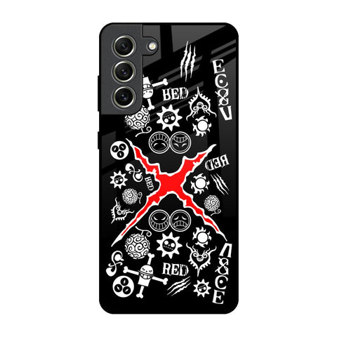 Red Zone Samsung Galaxy S21 FE 5G Glass Back Cover Online
