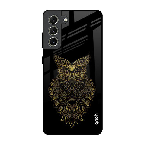 Golden Owl Samsung Galaxy S21 FE 5G Glass Back Cover Online