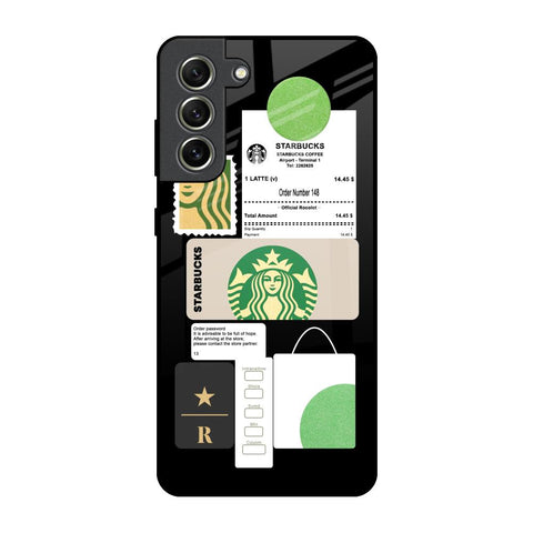 Coffee Latte Samsung Galaxy S21 FE 5G Glass Back Cover Online