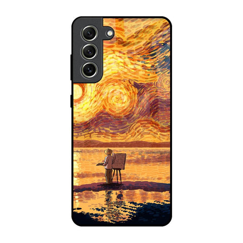 Sunset Vincent Samsung Galaxy S21 FE 5G Glass Back Cover Online