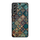 Retro Art Samsung Galaxy S21 FE 5G Glass Back Cover Online