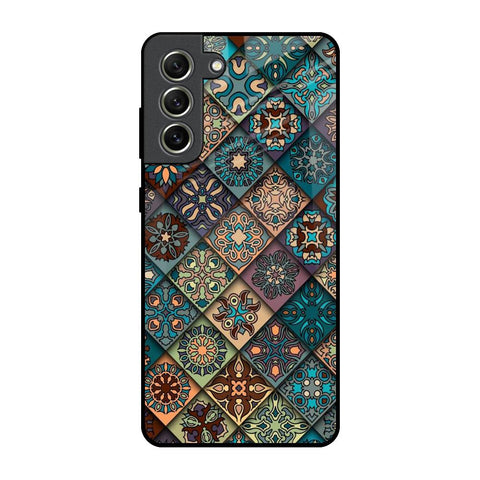 Retro Art Samsung Galaxy S21 FE 5G Glass Back Cover Online