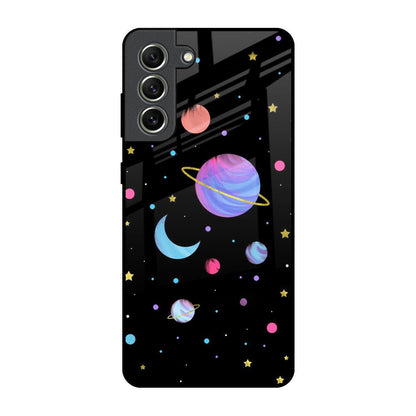 Planet Play Samsung Galaxy S21 FE 5G Glass Back Cover Online