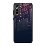 Falling Stars Samsung Galaxy S21 FE 5G Glass Back Cover Online