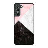 Marble Collage Art Samsung Galaxy S21 FE 5G Glass Back Cover Online