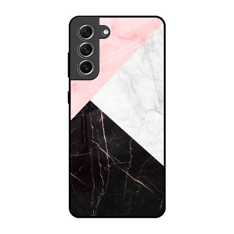 Marble Collage Art Samsung Galaxy S21 FE 5G Glass Back Cover Online