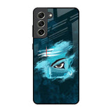 Power Of Trinetra Samsung Galaxy S21 FE 5G Glass Back Cover Online