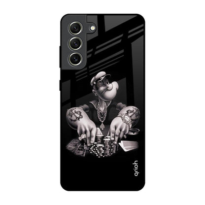 Gambling Problem Samsung Galaxy S21 FE 5G Glass Back Cover Online