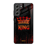 Royal King Samsung Galaxy S21 FE 5G Glass Back Cover Online