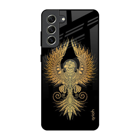 Mythical Phoenix Art Samsung Galaxy S21 FE 5G Glass Back Cover Online