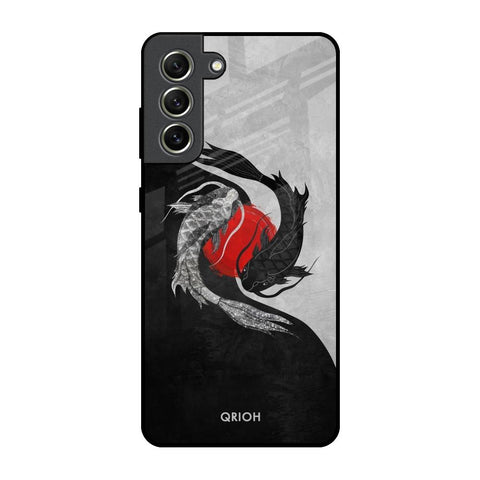 Japanese Art Samsung Galaxy S21 FE 5G Glass Back Cover Online