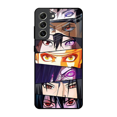 Anime Eyes Samsung Galaxy S21 FE 5G Glass Back Cover Online