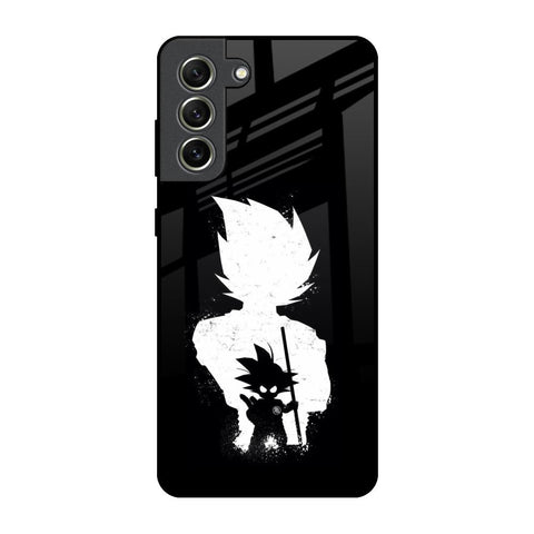 Monochrome Goku Samsung Galaxy S21 FE 5G Glass Back Cover Online