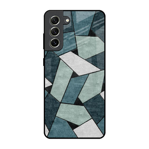 Abstact Tiles Samsung Galaxy S21 FE 5G Glass Back Cover Online