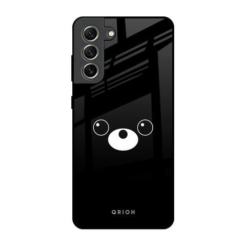 Cute Bear Samsung Galaxy S21 FE 5G Glass Back Cover Online