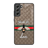 Blind For Love Samsung Galaxy S21 FE 5G Glass Back Cover Online