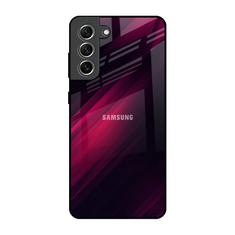 Razor Black Samsung Galaxy S21 FE 5G Glass Back Cover Online