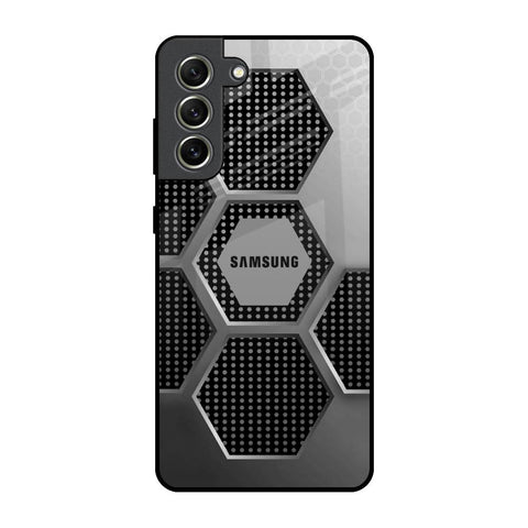 Hexagon Style Samsung Galaxy S21 FE 5G Glass Back Cover Online