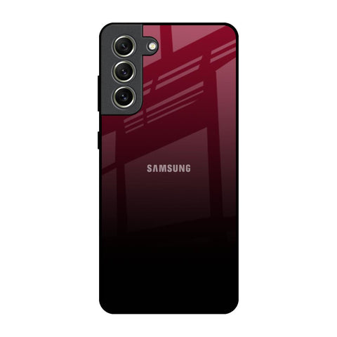 Wine Red Samsung Galaxy S21 FE 5G Glass Back Cover Online