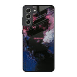 Smudge Brush Samsung Galaxy S21 FE 5G Glass Back Cover Online
