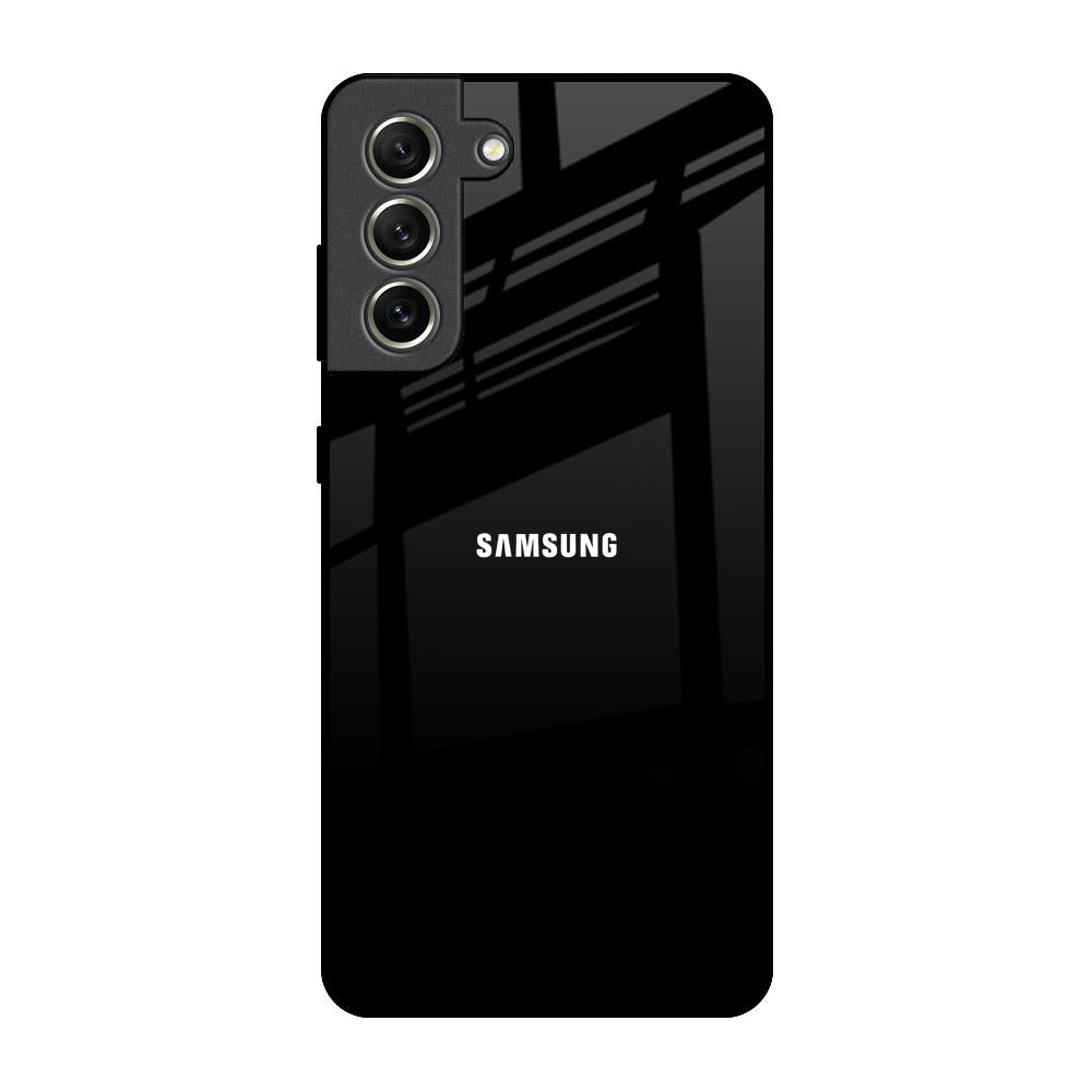 Jet Black Samsung Galaxy S21 FE 5G Glass Back Cover Online